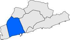 Localització de Vilanova i la Geltrú respecte del Garraf.svg