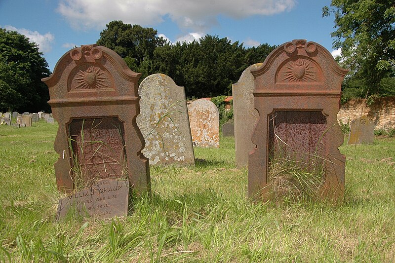 File:LongWittenham StMaryV GraveMarks Champ.jpg