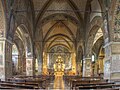 English: Lugano, Tessin, Switzerland, San Lorenzo cathedral - Interior view Italiano: Lugano, Ticino, Svizzera, La cattedrale di San Lorenzo - Vista interna