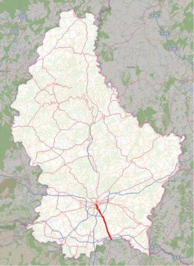 Illustrativt billede af artiklen Route nationale 3 (Luxembourg)