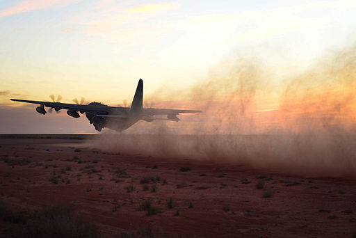 MC-130J Commando II taking off