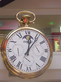 Reloj de bolsillo gigante