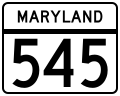 File:MD Route 545.svg
