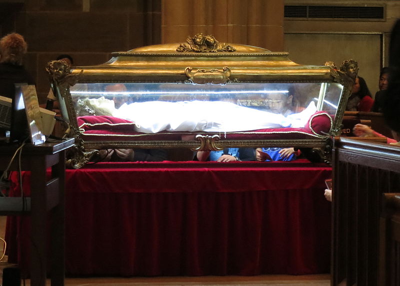 File:Major Relics of St. Maria Goretti in St. Joseph Cathedral (Columbus, Ohio).jpg