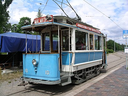 Vägbeskrivningar till Museispårvägen Malmköping med kollektivtrafik