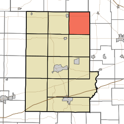 Map highlighting Jackson Township, Putnam County, Indiana.svg