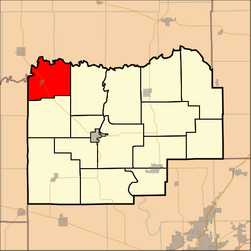 File:Map highlighting Oakford Precinct, Menard County, Illinois.svg