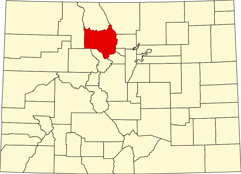 File:Map of Colorado highlighting Grand County.svg