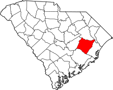 Map of South Carolina highlighting Williamsburg County.svg