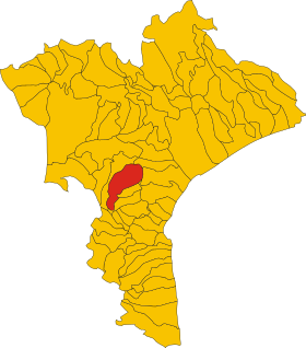 Locatie van Girifalco