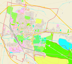 Mapa lokalizacyjna Kluczborka