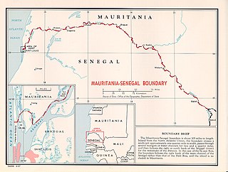 <span class="mw-page-title-main">Mauritania–Senegal border</span> International border