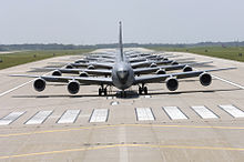 Boeing KC-135 Stratotanker, stationiert auf der Air Base