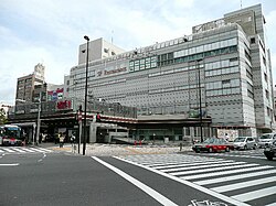 JR目黒駅西口（2007年4月）