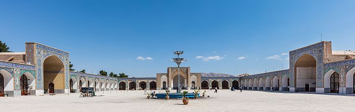 مسجد ملک: معماری, پیشینه, سراسرنماها