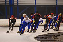 Marathon speed skating in the Netherlands in 2007 Miquel-marathocompetitie7.jpg