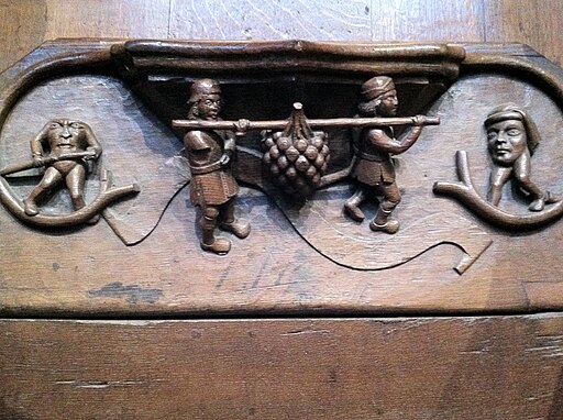 Misericord in Ripon Cathedral