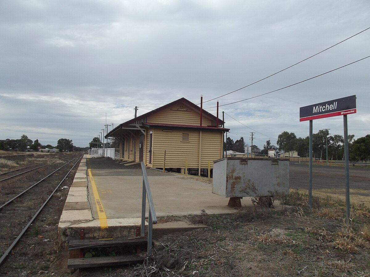 Mitchell railway station - Wikipedia