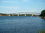 Bron över Möcklösund till Senoren.