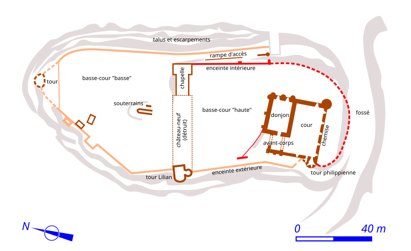 File:Montbazon - plan forteresse.svg