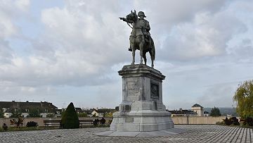 Het standbeeld van Napoleon Bonaparte