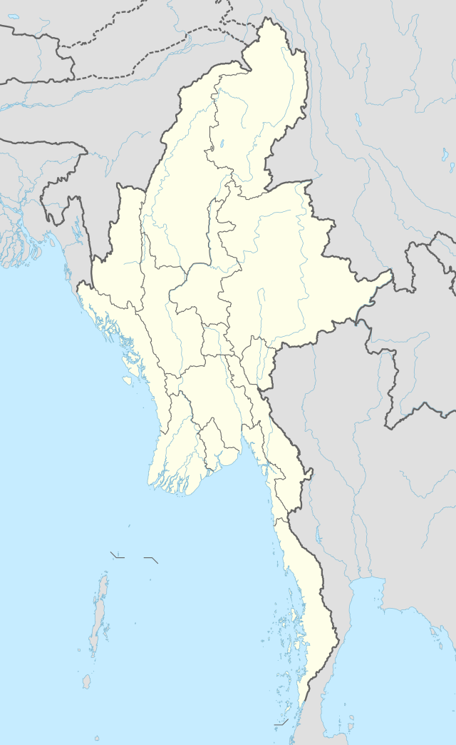 Jangon se nahaja v Mjanmar