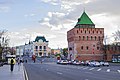 Nižni Novgorodin Kremliä ja Mininin ja Požarskin keskusaukio