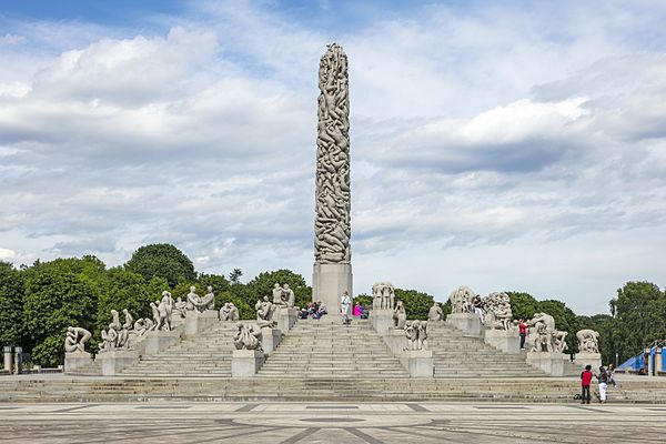 The Monolith, Vigeland installation in Frogner Park, Oslo