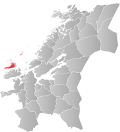 Frøya within Trøndelag