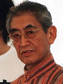 Nagisa Ōshima bei den Filmfestspielen in Cannes 2000