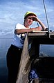 Nancy Nusz records field notes- Apalachicola Bay, Florida (3368266316).jpg