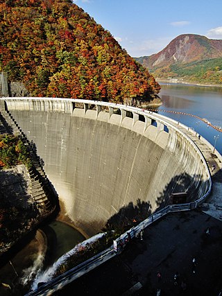 <span class="mw-page-title-main">Naruko Dam</span> Dam in Miyagi, Japan