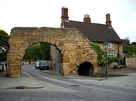 Newport Arch was the Roman north gate