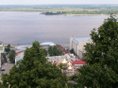O río Volga en Nizhnii Novgorod.