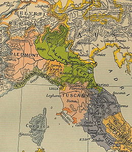 Repubblica Romana - Localizzazione