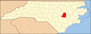 North Carolina Map Highlighting Wayne County.PNG