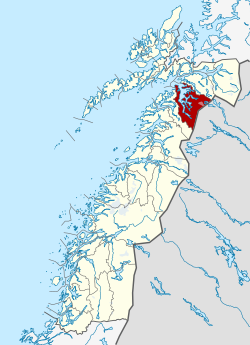 Norway Nordland - Tysfjord.svg