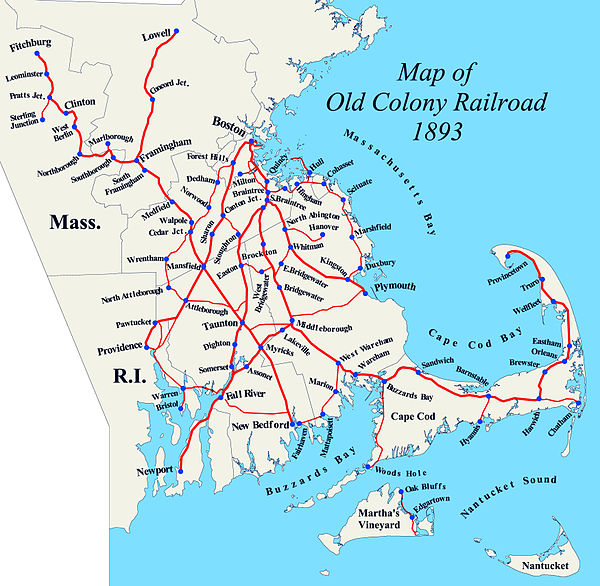 The Old Colony system in 1893