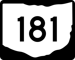 <span class="mw-page-title-main">Ohio State Route 181</span> State highway in northern Ohio, US