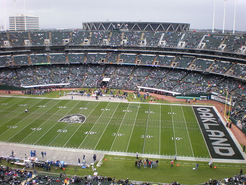 File:Oakland Coliseum field from Mt. Davis.JPG