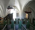 Ølsemagle Kirke. Interior from north.