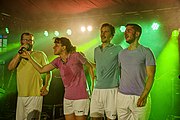 Bilder vom Zelt Musik Festival 2022 in Freiburg im Breisgau Die Gruppe ok.danke.tschüss am 13.07.2022