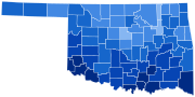 Thumbnail for 1932 United States presidential election in Oklahoma