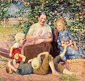 夫人と子供 (1895)