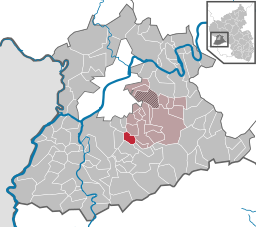 Läget för Ollmuth i Trier-Saarburg