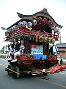 Kitashimojyuku-Wagen, Omigawa-gion-Festival, Katori