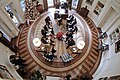 Le bureau ovale en 2001 après sa rénovation complète sous l'administration de George W. Bush.