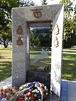 Památník 70. výročí návratu československých perutí RAF; Praha–Ruzyně (2015)