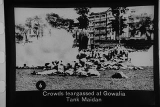 <span class="mw-page-title-main">Gowalia Tank</span> Park in South Mumbai, India