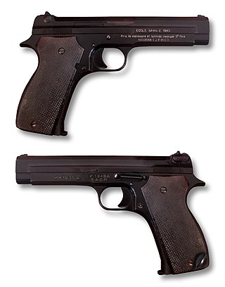 <span class="mw-page-title-main">Pistolet automatique modèle 1935A</span> Semi-automatic pistol